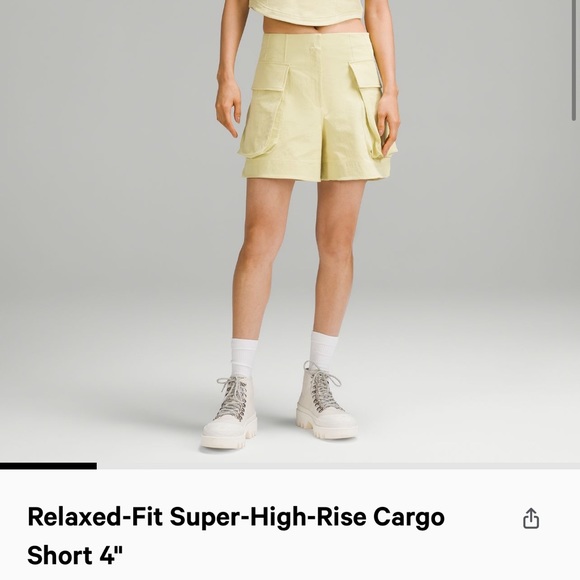 Lululemon SHR relaxed cargo shorts - Picture 1 of 3